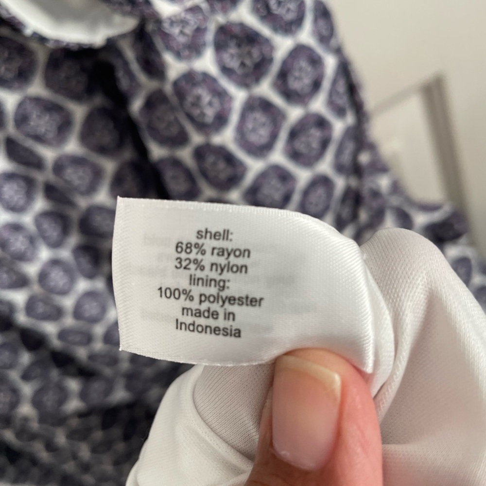 Lane Bryant | Short Sleeve High Low Ruffle Hem Dress - Picture 8 of 8
